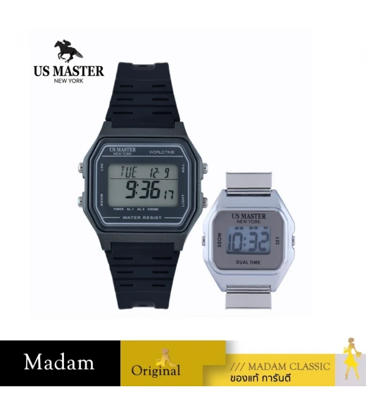 นาฬิกา US MASTER NEW YORK SET.USM-EJ02-IGY CALIFORNIA EJ02 38MM,PLATING GREY