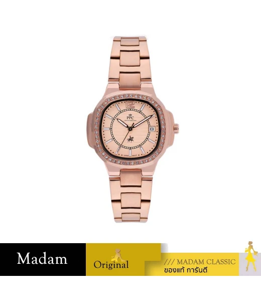 นาฬิกา PPC FONTAINEBLEAU PPC-EB08-RG MEDICI EB08 ROSEGOLD 38 MM,ROSEGOLD
