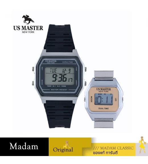 นาฬิกา US MASTER NEW YORK  SET.USM-EJ02-GY CALIFORNIA EJ02 38MM,GREY