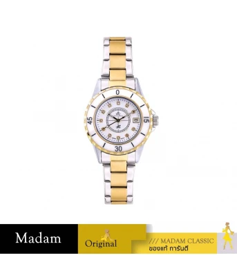 นาฬิกา PPC FONTAINEBLEAU PPC-EJ07-SGD-WE LER BRETON EJ07 SILVER GOLD / WHITE 33 MM,SILVER GOLD / WHITE