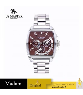 นาฬิกา US MASTERS POLO CLUB USM-EH04-BR RX-1 EH04 BROWN 38  MM,BROWN
