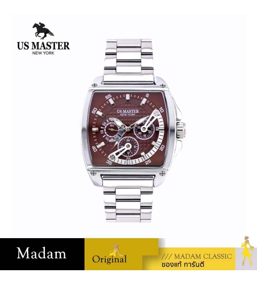 นาฬิกา US MASTERS POLO CLUB USM-EH04-BR RX-1 EH04 BROWN 38  MM,BROWN