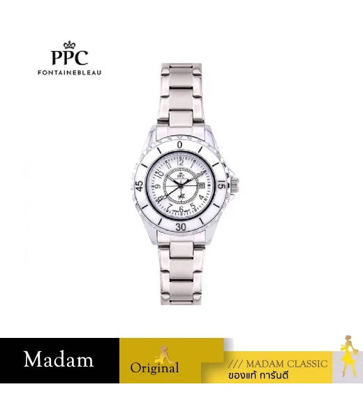 นาฬิกา PPC FONTAINEBLEAU PPC-EJ05-WE LER BRETON EJ05 34 MM,WHITE