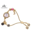 นาฬิกา PPC FONTAINEBLEAU  PPC-EH02-GD-WE CANNES EH02  24.5 MM, GOLD / WHITE