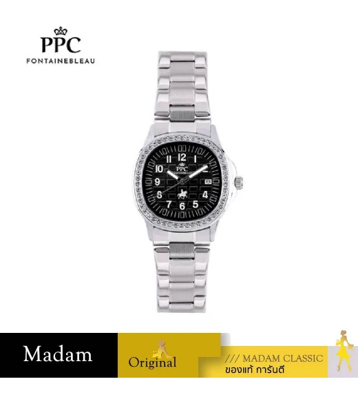นาฬิกา PPC FONTAINEBLEAU  PPC-EJ03-BK MEDICI EJ03 36 MM, BLACK