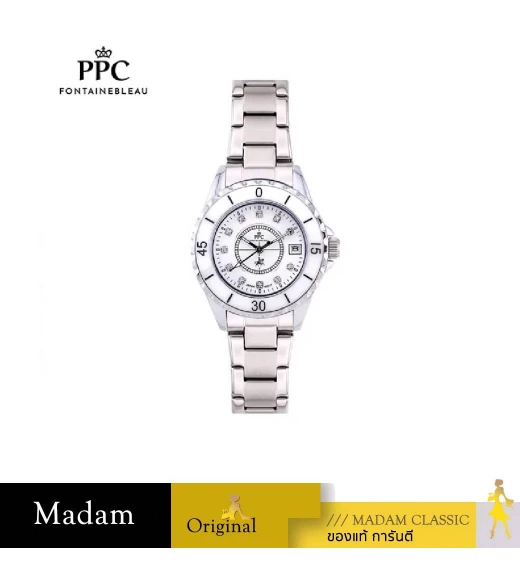 นาฬิกา PPC FONTAINEBLEAU  PPC-EJ07-WE LER BRETON EJ07 33 MM, WHITE
