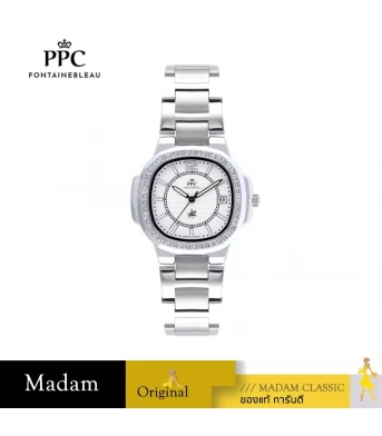 นาฬิกา PPC FONTAINEBLEAU PPC-EB08-SRG-CGN MEDICI EB08 38 MM,SILVER ROSEGOLD / CYPRUS GREEN