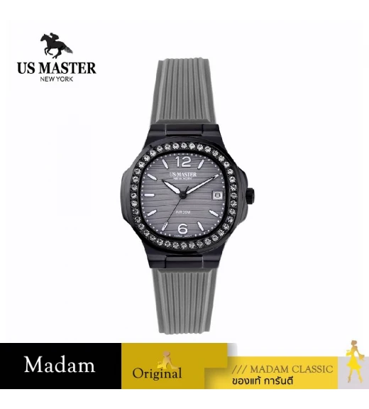 นาฬิกา US MASTER NEW YORK USM-DD54-GY-IGY EMPIRE LADY 32 MM,GREY / PLATING GREY
