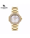 นาฬิกา US MASTER NEW YORK USM-DC07-GD-WE FIRST LADY DC07 33 MM,GOLD / WHITE