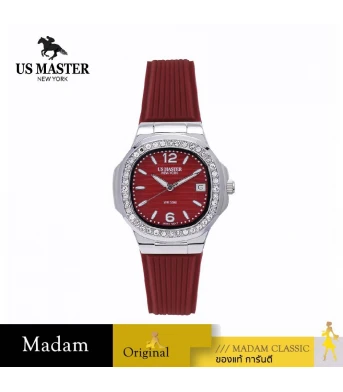 นาฬิกา US MASTER NEW YORK USM-DD54-RD-RD EMPIRE LADY 32 MM,RED / RED