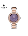 นาฬิกา US MASTERS POLO CLUB USM-DC07-SRG-LIC FIRST LADY DC07 SILVER ROSEGOLD / LILAC 33 MM,SILVER ROSEGOLD / LILAC