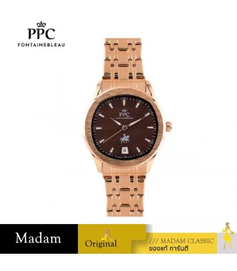 นาฬิกา PPC FONTAINEBLEAU PPC-EK04-RG-BR JOAN EK04  35 MM, ROSEGOLD / BROWN
