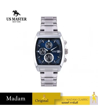 นาฬิกา US MASTERS POLO CLUB USM-EF05-NV RX-1 EF05 NAVY BLUE 38 MM,NAVY BLUE
