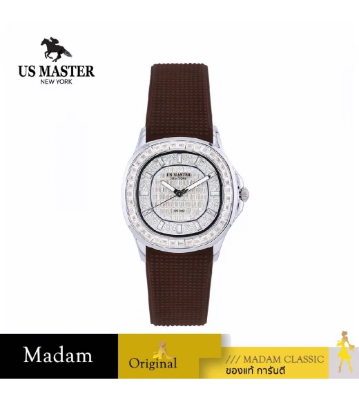 นาฬิกา US MASTER NEW YORK USM-ED02-BR-WE DIANA ED02 35 MM,BROWN / WHITE
