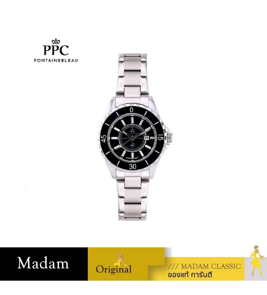 นาฬิกา PPC FONTAINEBLEAU PPC-EJ06-BK LER BRETON EJ06 34 MM, BLACK