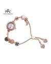นาฬิกา PPC FONTAINEBLEAU PPC-EH02-RG-WE CANNES EH02 24.5 MM, ROSEGOLD / WHITE