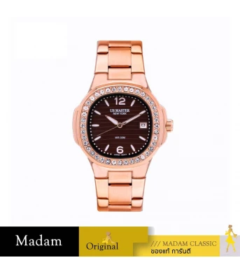 นาฬิกา US MASTERS POLO CLUB USM-EJ01-RG-BR VICTORIA EJ01 ROSEGOLD / BROWN  34  MM,ROSEGOLD / BROWN	