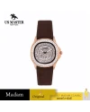 นาฬิกา US MASTER NEW YORK USM-ED02-BR-RBR DIANA ED02 35 MM,BROWN / ROSEGOLD BROWN