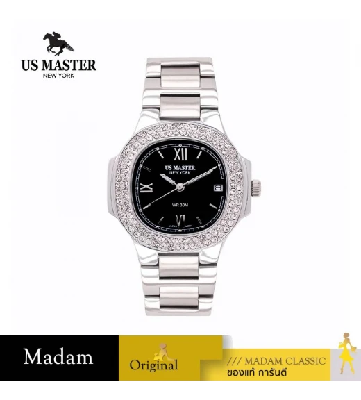 นาฬิกา US MASTER NEW YORK USM-DC07-BK FIRST LADY DC07 33 MM,BLACK