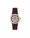 นาฬิกา US MASTER NEW YORK USM-ED02-BR-RBR DIANA ED02 35 MM,BROWN / ROSEGOLD BROWN