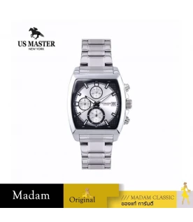 นาฬิกา  US MASTER NEW YORK USM-EF05-WE RX-1 EF05   38 MM, WHITE