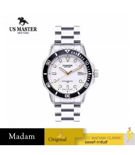 นาฬิกา  US MASTER NEW YORK USM-EH05-BK-WE OHIO EH05  42.5 MM, BLACK / WHITE