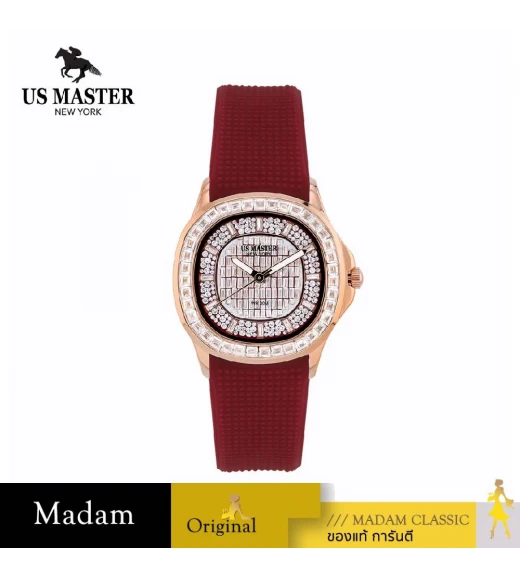นาฬิกา US MASTER NEW YORK USM-ED02-RD-RRD DIANA ED02 35 MM,RED / ROSEGOLD RED