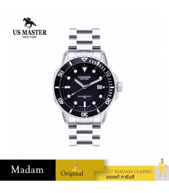 นาฬิกา  US MASTER NEW YORK USM-EH05-BK-BK OHIO EH05  42.5 MM, BLACK / BLACK