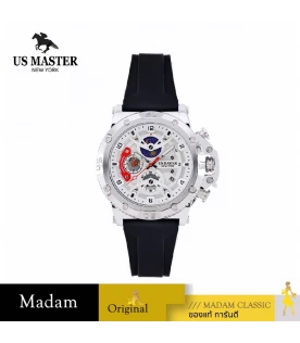 นาฬิกา US MASTER NEW YORK USM-EH01-BK-WE TITAN EH01 46 MM,BLACK / WHITE