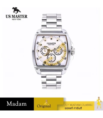 นาฬิกา  US MASTER NEW YORK USM-EH04-WE RX-1 EH04  38 MM	,WHITE