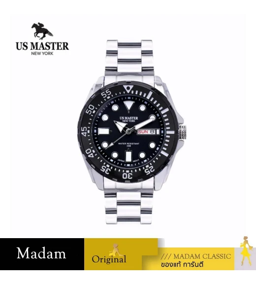 นาฬิกา  US MASTER NEW YORK : USM-EH02-BK-BK OHIO EH02 44 MM,BLACK / BLACK