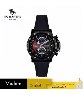 นาฬิกา US MASTER NEW YORK USM-EH01-BK-IPB TITAN EH01 46 MM,BLACK / PLATING BLACK