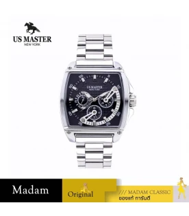 นาฬิกา  US MASTER NEW YORK USM-EH04-BK RX-1 EH04 38 MM, BLACK