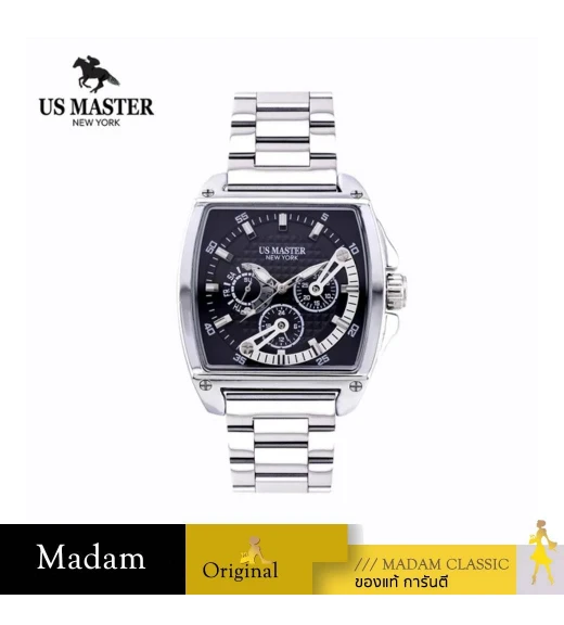 นาฬิกา  US MASTER NEW YORK USM-EH04-BK RX-1 EH04 38 MM, BLACK