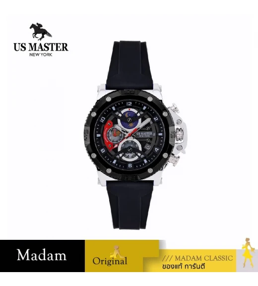 นาฬิกา US MASTER NEW YORK USM-EH01-BK-BK TITAN EH01 46 MM,BLACK / BLACK