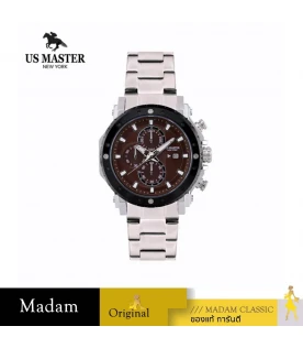 นาฬิกา  US MASTER NEW YORK USM-EH03-BK-BR TITAN EH03  49.5 MM, BLACK / BROWN