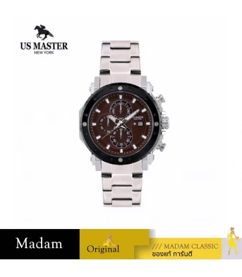นาฬิกา  US MASTER NEW YORK USM-EH03-BK-BR TITAN EH03  49.5 MM, BLACK / BROWN