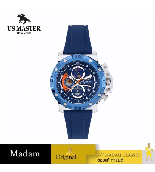 นาฬิกา US MASTER NEW YORK USM-EH01-BU-BU TITAN EH01 46 MM,BLUE / BLUE