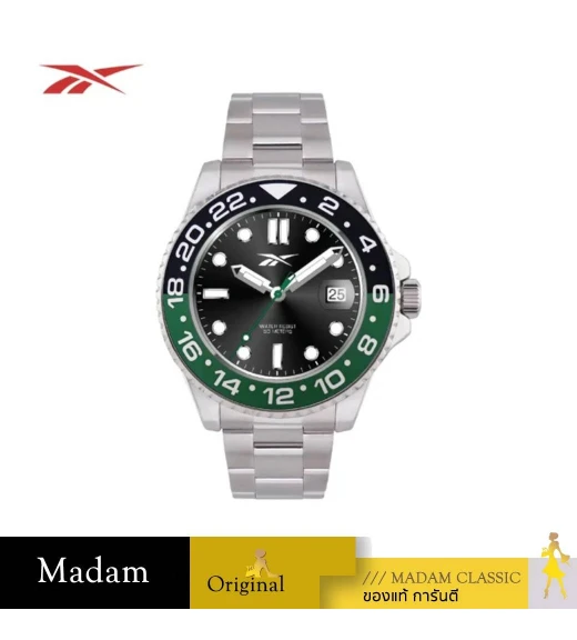 นาฬิกา  REEBOK  RV-HOM-G3-AGS1-BW HOMMAG RV-HOM-G3  42MM, BLACK / GREEN