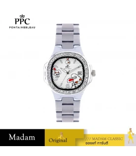 นาฬิกา PPC FONTAINEBLEAU PPC-FA01-WE BLOODY BUNNY FA01 34 MM,WHITE