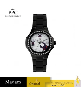 นาฬิกา PPC FONTAINEBLEAU PPC-FA01-BK-IGY BLOODY BUNNY FA01 BLACK / LIGHT GREY 37 MM,BLACK / LIGHT GREY