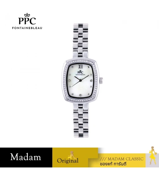 นาฬิกา PPC FONTAINEBLEAU PPC-EI02-WE DORÉE EI02 25 MM,WHITE
