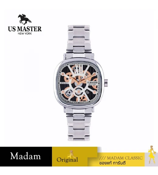 นาฬิกา US MASTER NEW YORK USM-EA01-WBK TIMES SQUARE EA01 44 MM,WHITE BLACK นาฬิกา US MASTER NEW YORK USM-EA01-WBK TIMES SQUARE EA01 44 MM,WHITE BLACK