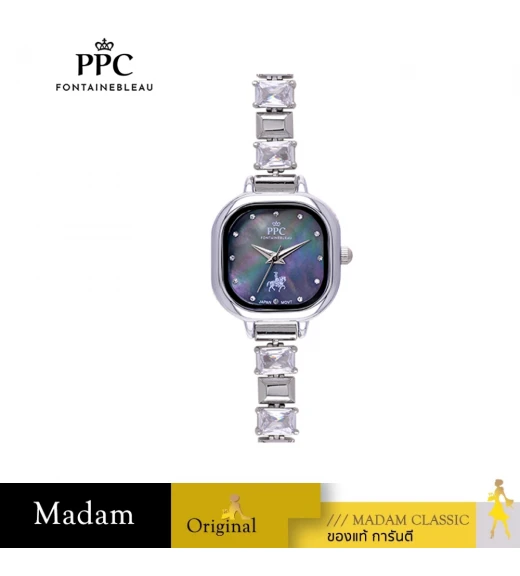 นาฬิกา PPC FONTAINEBLEAU PPC-EK03-BK DORÉE EK03 24 MM,BLACK นาฬิกา PPC FONTAINEBLEAU PPC-EK03-BK DORÉE EK03 24 MM,BLACK