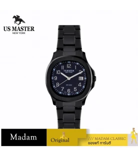 นาฬิกา US MASTER NEW YORK USM-DD42-BK-INV EMPIRE DD42 40 MM,PLATING BLACK / NAVY BLUE	