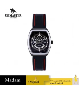 นาฬิกา US MASTERS POLO CLUB USM-DE02-IPBK RX-1 DE02 24 MM,PLATING BLACK / BLACK