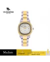 นาฬิกา US MASTERS POLO CLUB USM-DD43-SGD-WE EMPIRE LADY DD43  38 MM,SILVER GOLD / WHITE