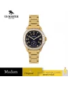 นาฬิกา US MASTERS POLO CLUB USM-EK06-GD-BK EMPIRE LADY EK06  38 MM,GOLD / BLACK