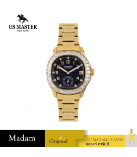 นาฬิกา US MASTERS POLO CLUB USM-EK06-GD-BK EMPIRE LADY EK06  38 MM,GOLD / BLACK
