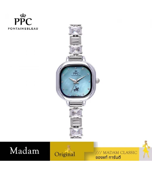 นาฬิกา PPC FONTAINEBLEAU  PPC-EK03-TBU DORÉE EK03 TIFFANY 24 MM.,TIFFANY BLUE	